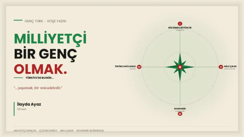 Türkiye'de Milliyetçi Bir Genç Olmak