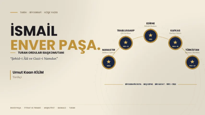 İsmail Enver Paşa – Turan Orduları Başkomutanı