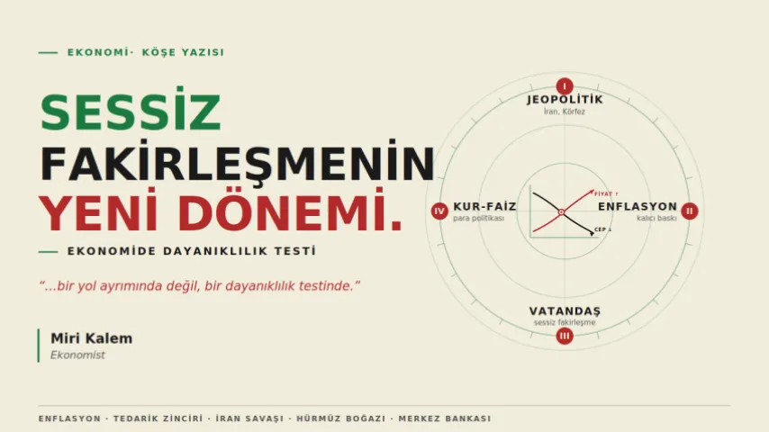Sessiz Fakirleşmenin Yeni Dönemi