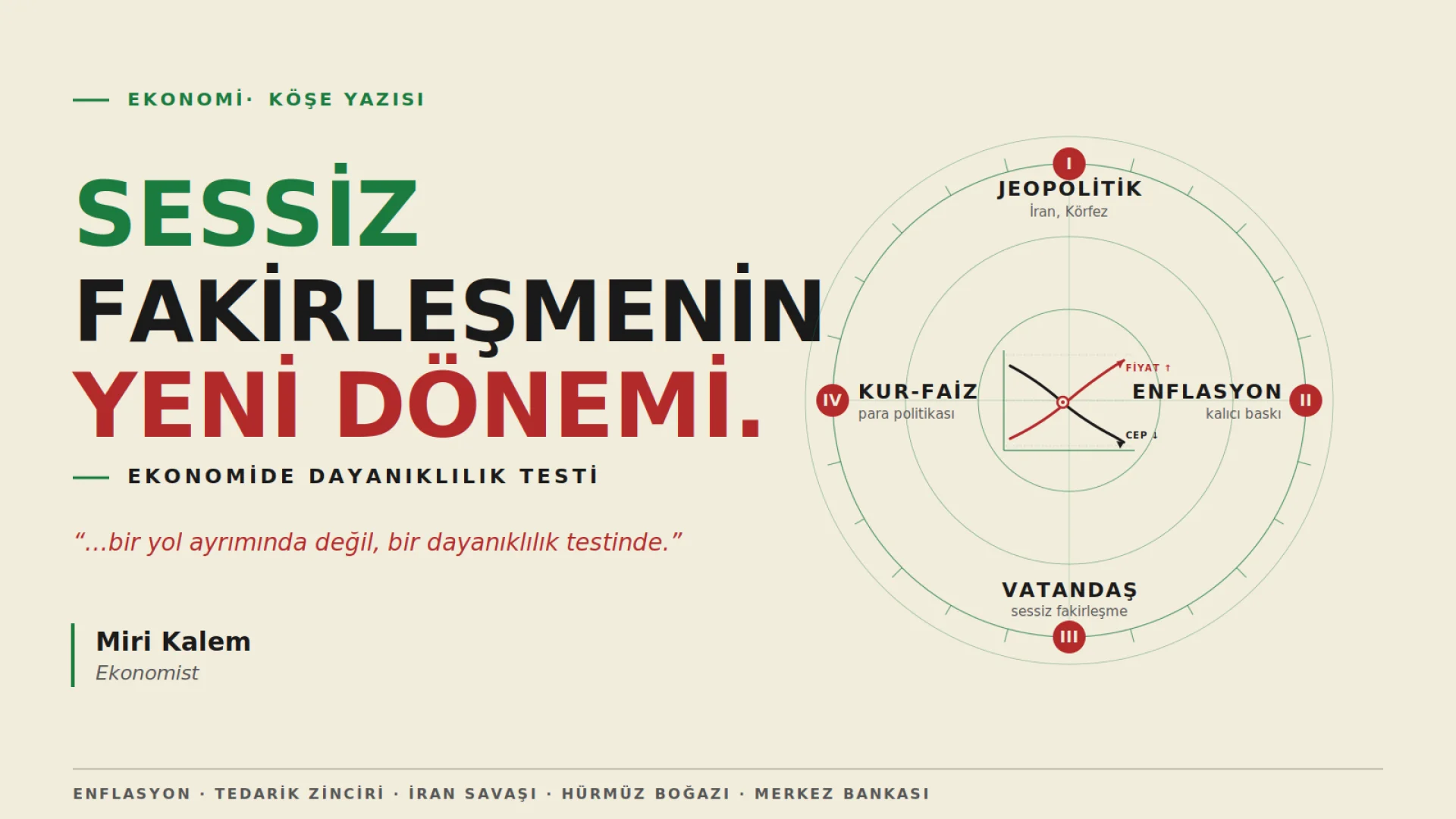 Sessiz Fakirleşmenin Yeni Dönemi